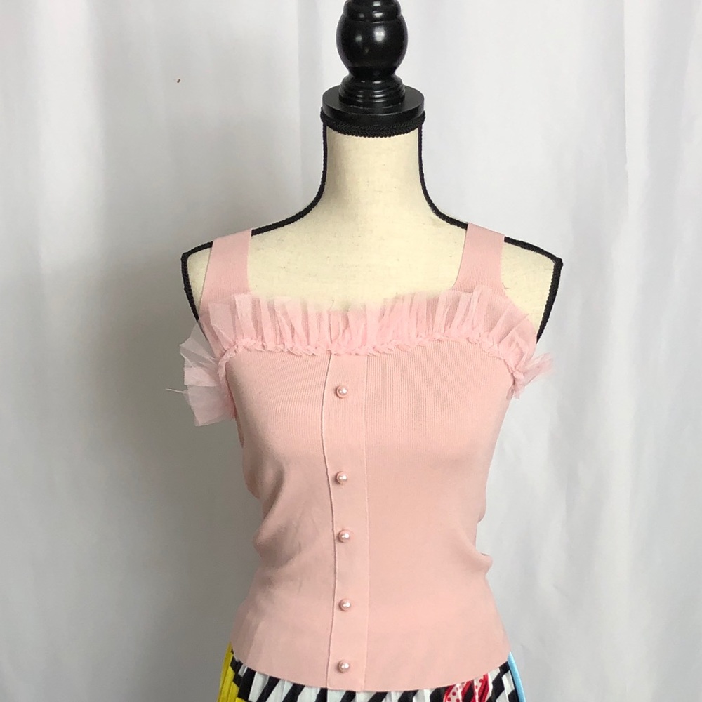 Cute Blush tank top NWOT